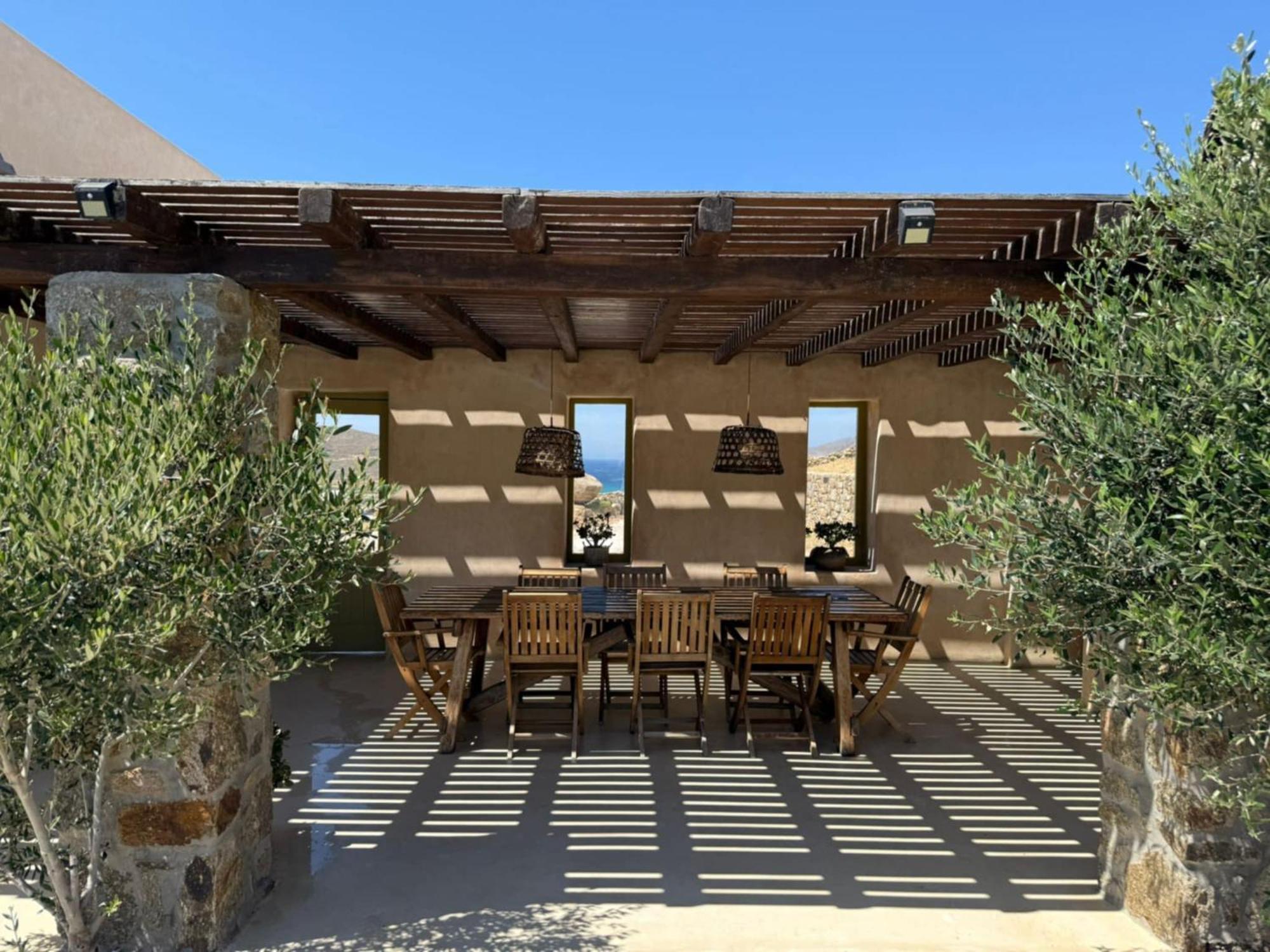 Vila Aviola Mykonos Ftelia  Exteriér fotografie